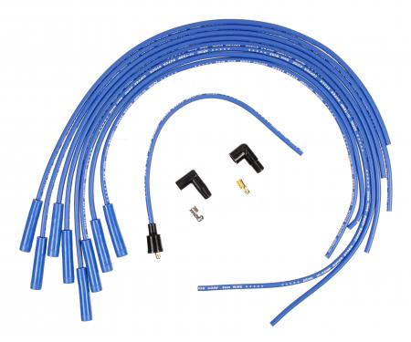Spark Plug Wires Spiral Core 8Mm Blue 90 Degree Spark Plug Sheath