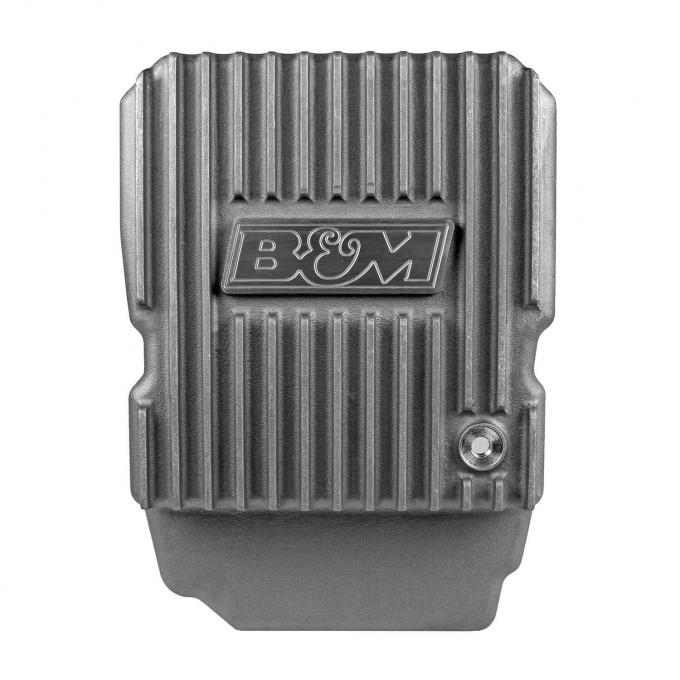 B&M Hi-Tek Deep Transmission Pan, Aluminum 10300