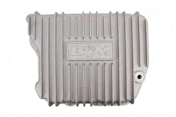 B&M Hi-Tek Deep Transmission Pan, Aluminum 10280