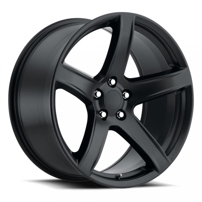 Factory Reproductions Hellcat Wheels 20X9.5 5X115 +15 HB 71.5 Hellcat HC2 Satin Black With Cap FR Series 77 77095151503