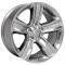 20" Fits Dodge - Ram 1500 Wheel - Polished w/ Silver Inlay 20x9