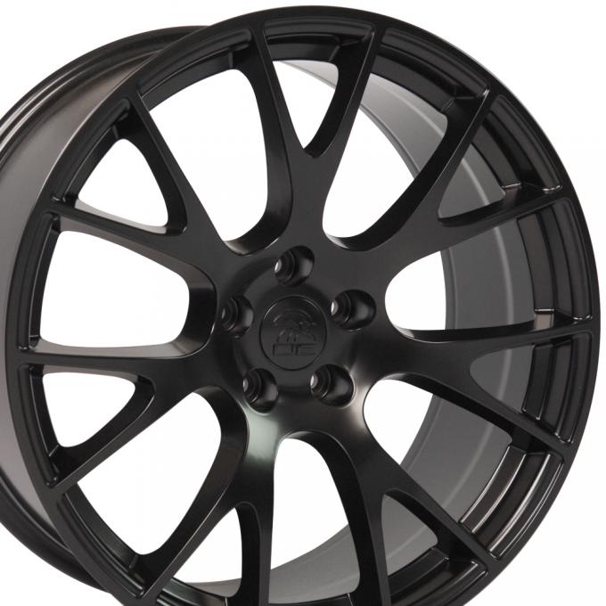 20" Fits Dodge Hellcat Wheel Replica - Satin Black 20x9