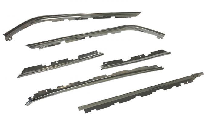 AMD Drip Rail Molding Set (6pcs), 70-74 Barracuda 630-1570-S