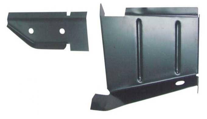 AMD Rocker to Frame Lower Splash Shield, RH, 68-70 Dodge Plymouth B-Body 437-1468-R