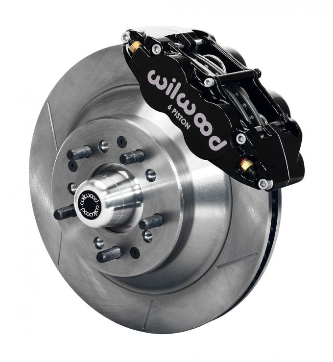 Wilwood Brakes Forged Narrow Superlite 6R Big Brake Front Brake Kit (Hub and 1PC Rotor) 140-12282