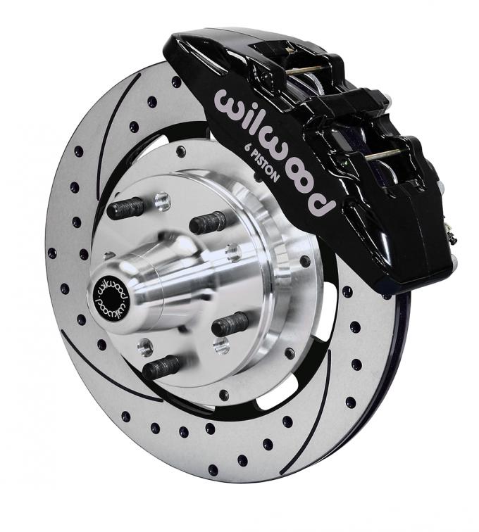 Wilwood Brakes Forged Dynapro 6 Big Brake Front Brake Kit (Hub) 140-10740-D