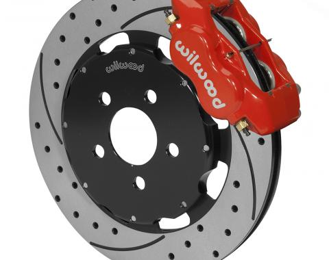 Wilwood Brakes Forged Dynalite Big Brake Front Brake Kit (Hat) 140-6376-DR