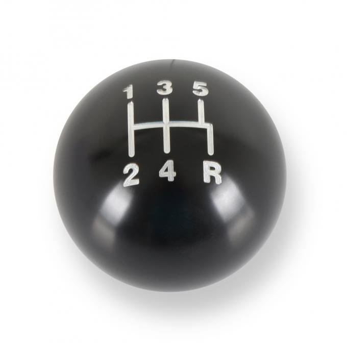 Hurst Billet Shift Knob, 5-Speed Pattern, Gloss Black 163501HST