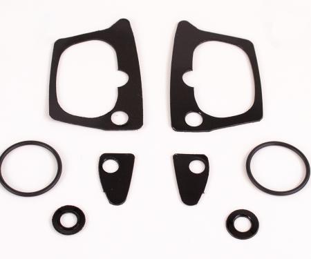 Detroit Muscle Technologies Door Handle Gaskets, 8pc Set, 67-76 Dodge Plymouth A-Body AXX6776DH01