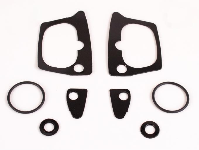 Detroit Muscle Technologies Door Handle Gaskets, 8pc Set, 67-76 Dodge Plymouth A-Body AXX6776DH01