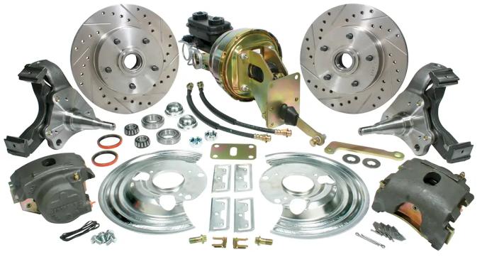 Classic Performance 1963-74 Mopar B & E-Body Complete Power Front Disc Kit 6374CBK-S