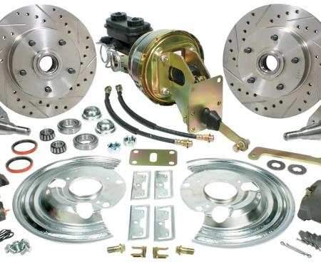 Classic Performance 1963-74 Mopar B & E-Body Complete Power Front Disc Kit 6374CBK-S