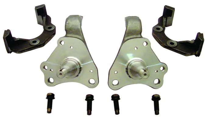 Classic Performance 1963-74 Mopar A-B-E Body Stock Height Spindles, Pair 6374SP-M