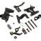 Holley Aluminum Manual Choke Conversion Kit, Hard Core Gray 45-225HB