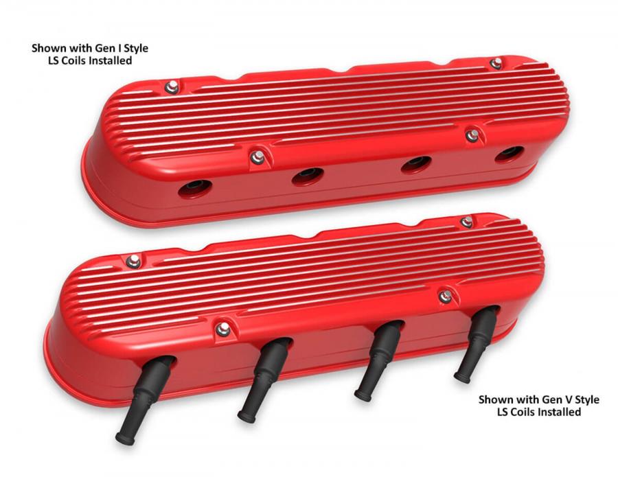 Holley LS Valve Cover 241-184 Moparts