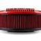 Holley Vintage Series Oval Air Cleaner, Gloss Red Machined 120-404