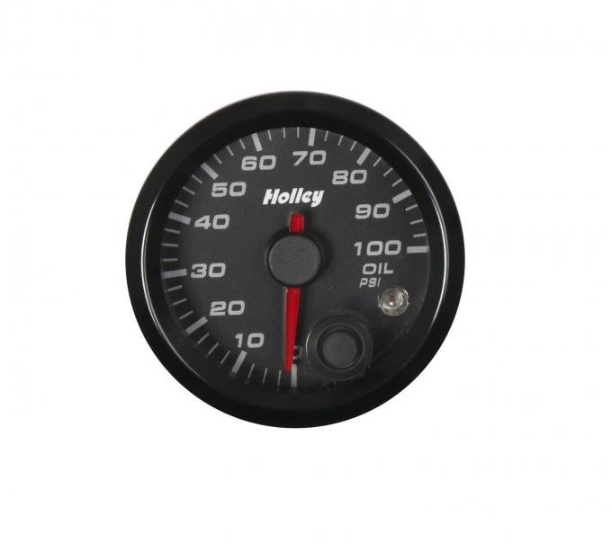 Holley Analog Style Oil Pressure Gauge 26-601