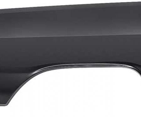 OER 1970-71 Dodge Dart, Partial Quarter Panel Skin, RH, EDP Coated MM1178A