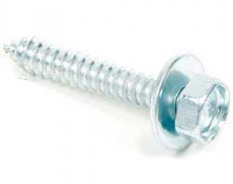 #14 X 1-1/2'' Hex Head Sems® Tapping Screw - Zinc