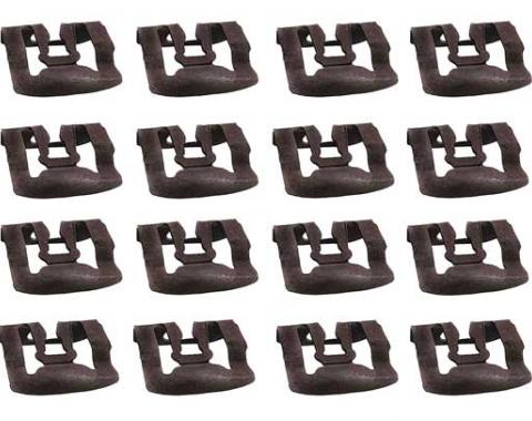 OER 1971-74 Mopar Rear Window Reveal Molding Clip, Set of 24 *881350