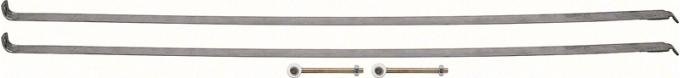 OER 1968-70 Mopar B-Body - Fuel Tank Mounting Strap Set - Stainless Steel (With Hardware) FT6109B