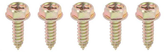 OER 1962-72 Mopar Rallye Wheel Cap Screw Set, 5 Piece Set MA1802