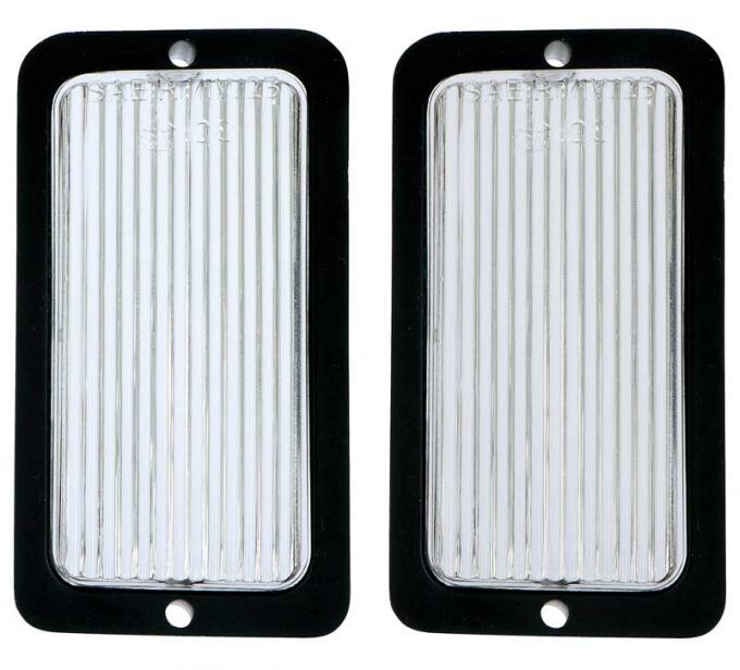 OER 1971 Charger/Super Bee Backup Lamp Lenses - Pair *MB3560