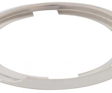 OER 1970-71 Dodge Challenger R/T, Quick-Fill Fuel Cap Ring, Stampled & Polished, Stainless Steel MF366