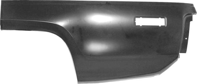 OER 1971 GTX, Road Runner, Satellite, Lower Rear Quarter Repair Panel, LH, EDP Coating MM1481A