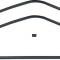 OER 1968-70 Charger 4 Piece Interior Rear Window Trim Set MB2806