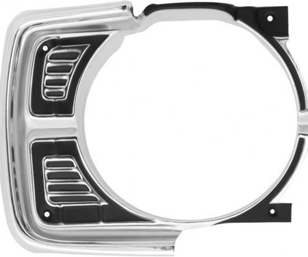 OER 1969 Dodge Dart Headlamp Bezel, RH MA9901