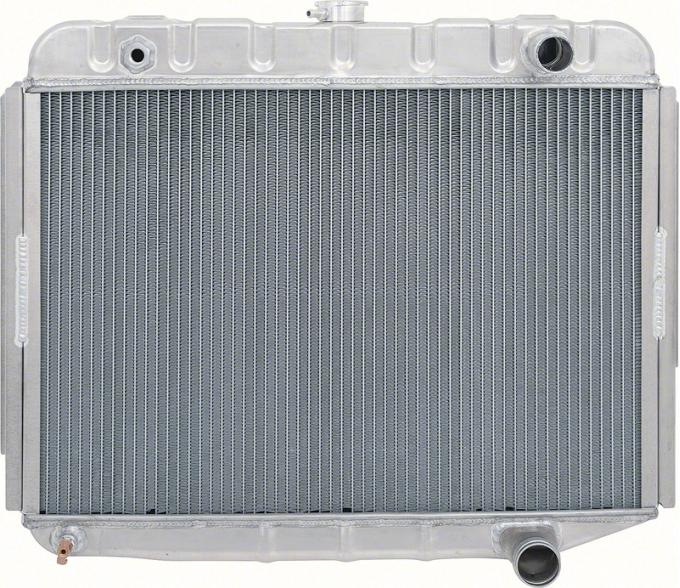 OER 1973 Mopar B / E-Body Small Block With Std Trans 26" Wide 2 Row Aluminum Desert Cooler Radiator MD2266S