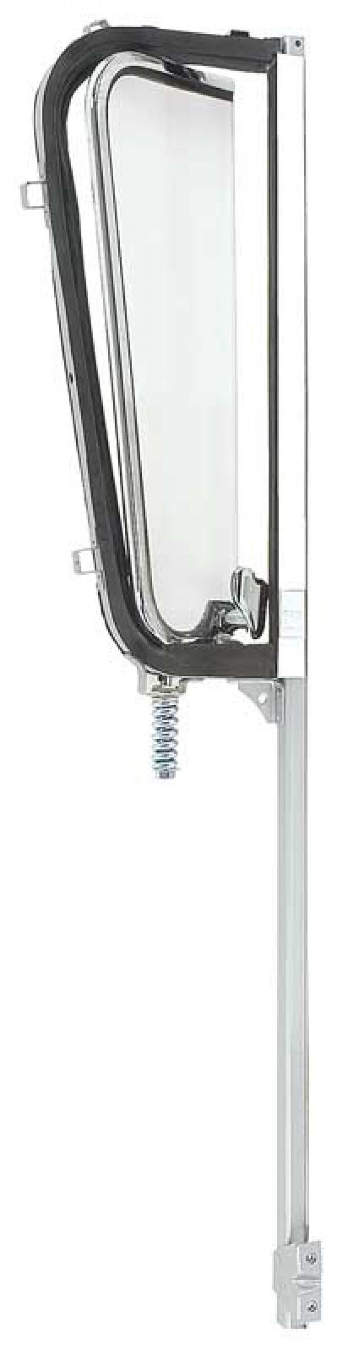 OER 1960-63 GM Truck Vent Window Assembly with Chrome Frame and Clear Glass, RH CX4929