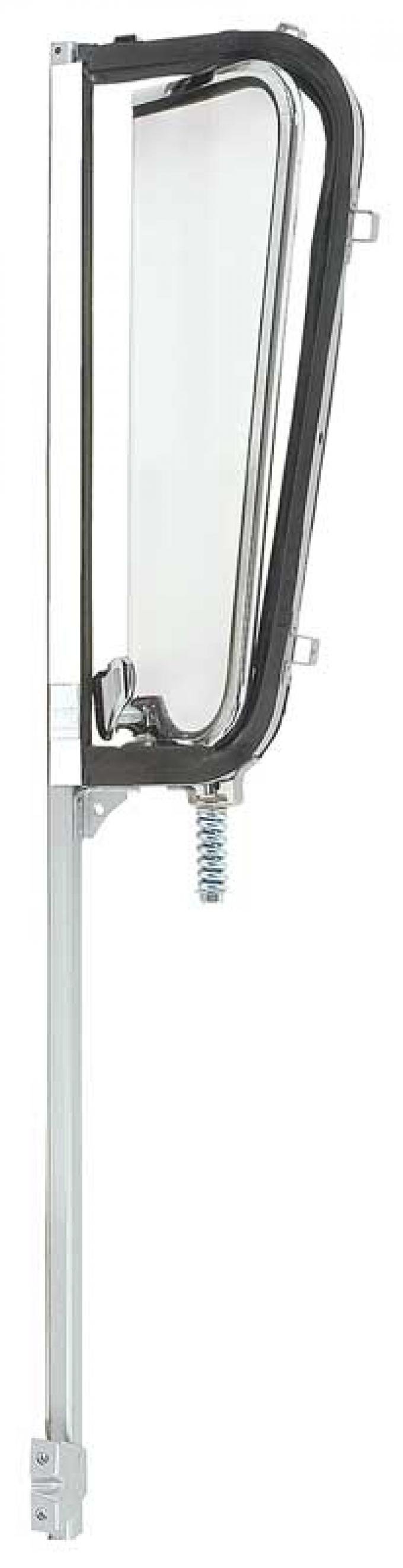 OER 1960-63 GM Truck Vent Window Assembly with Chrome Frame and Clear Glass, LH CX4930