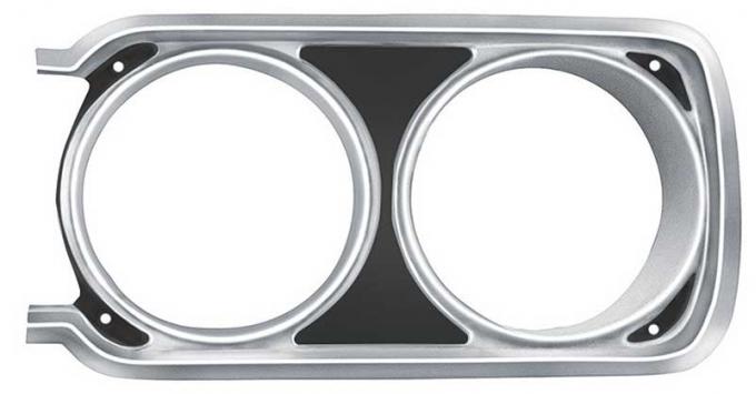 OER 1968 Plymouth Sport Satellite, GTX Headlamp Bezel - LH 2786061