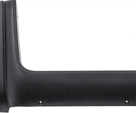 OER 1970-74 Barracuda, Cuda, 1971-74 Challenger Lower Dash Trim Molding, LH Driver Side ME861001