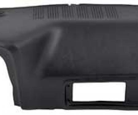 OER 1979-80 GM Truck OE-Style Vinyl Wrapped Dash Pad - Black W14009485