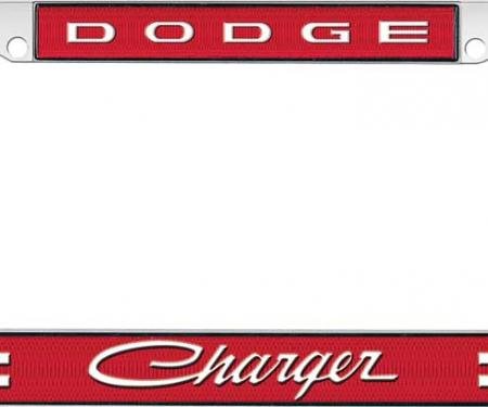 OER Dodge Charger License Plate Frame - Red LF13205C