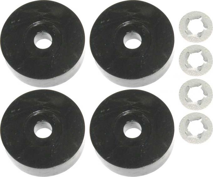 OER 1966-70 Mopar A & B-Body, Seat Mounting Pad Set, 8 Piece MD2029