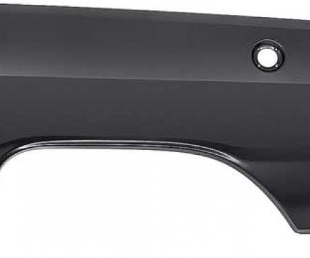 OER 1970-71 Dodge Dart, Partial Quarter Panel Skin, LH, EDP Coated MM1177A