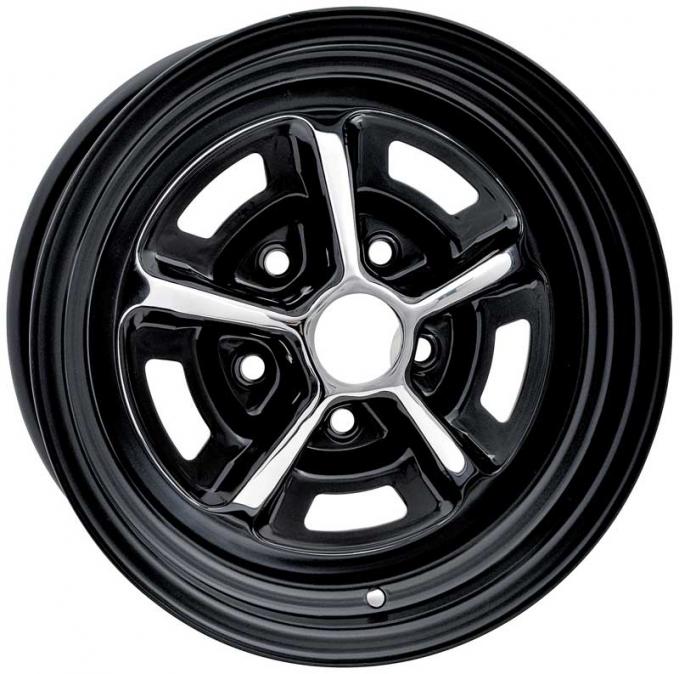 OER 1969-76 "Road Wheel", 15" x 8", with 5 x 4-1/2" Bolt Pattern, Each MW871