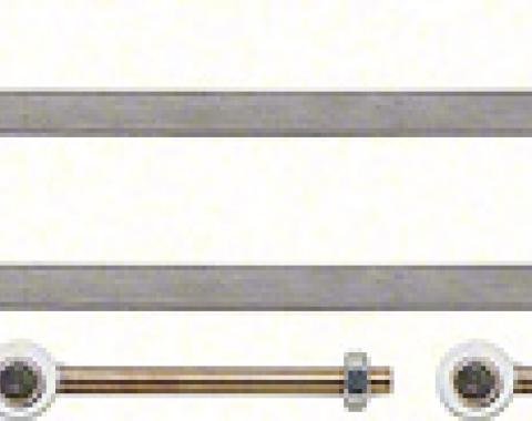 OER 1968-70 Mopar B-Body - Fuel Tank Mounting Strap Set - Stainless Steel (With Hardware) FT6109B