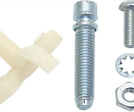 OER GM Headlamp Adjuster Screw And Nut Set - 8 Pieces A3178