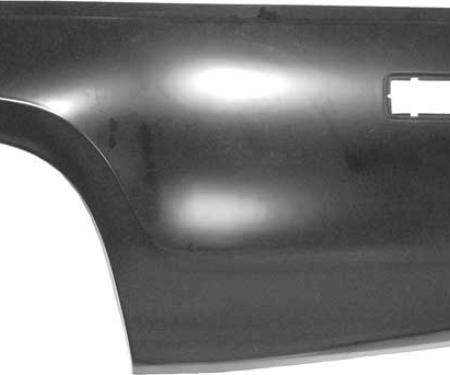 OER 1971 GTX, Road Runner, Satellite, Lower Rear Quarter Repair Panel, LH, EDP Coating MM1481A