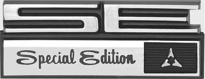 OER 1967 Coronet SE / 1970 Charger SE Special Edition Quarter Panel Emblem 2782966