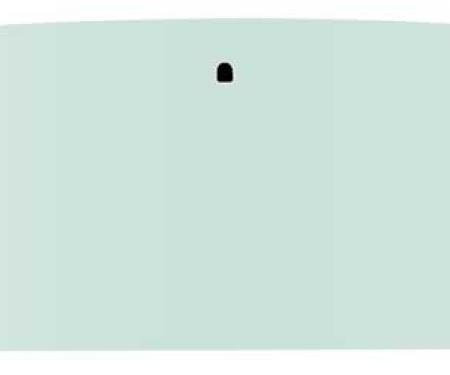 OER 1980-93 Dodge B-Series Van Windshield, Tinted With Blue/Green Shade, With Mirror Bracket DW913T