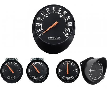 OER 1970 Challenger, Standard Dash Gauges, Without Clock *RM4121