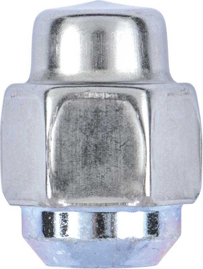 OER 1967-81 Stainless Steel Short Capped Short Crown Wheel Lug Nut 13944