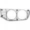 OER 1971-72 Plymouth B-Body - 2 Door Hardtop Headlamp Bezel - LH 3442019