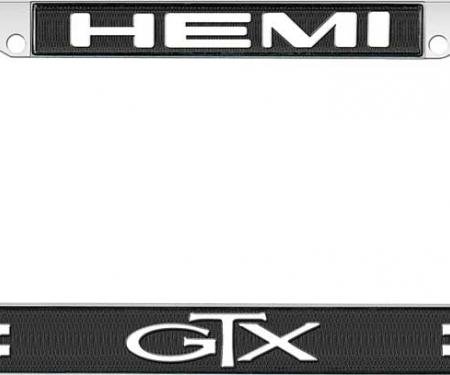 OER Hemi GTX License Plate Frame - Black LF14215A